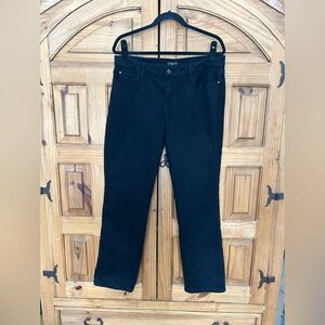 GUESS Straight Leg Black Jeans 33X31